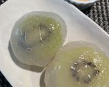夏の涼菓 片栗粉でキウイの水わらび餅風作り方11写真