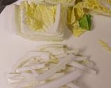 白菜と卵和え作り方1写真