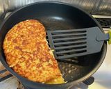 ごはんで折りたたみお好み焼き作り方4写真