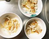 肉無チクワ擦り下ろさないみぞれ味野菜炒め作り方6写真