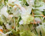 キウイ入りサラダうどん作り方3写真