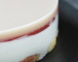 爽快！ライチのレアチーズケーキ作り方37写真