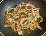 簡単・鍋一つでスルメイカのトマトパスタ作り方3写真