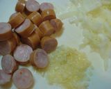 やさしいお酢をかけて食べるパスタ♪作り方1写真