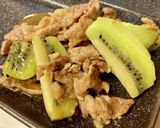 豚肉とキウイ炒め作り方6写真