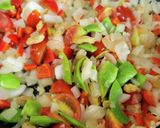3合シーフードMIX炊飯器パエリア作り方5写真