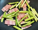 簡単!☆アスパラとベーコンの和風パスタ作り方6写真
