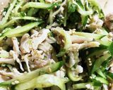 きゅうりとサラダチキンのポン酢合え作り方2写真