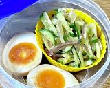 茗荷ときゅうりの液味噌和え作り方6写真