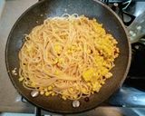 とうもろこしのペペロンチーノ作り方5写真