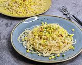 とうもろこしのペペロンチーノ作り方6写真