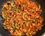 簡単！夏野菜のキーマカレー♪ルウ不使用！作り方4写真