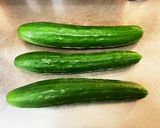 鶏ガラスープとごま油きゅうり作り方1写真