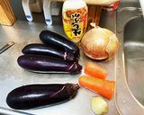 ナス入りキーマカレー作り方1写真
