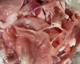 キムチ肉豆腐作り方1写真