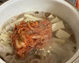 キムチ肉豆腐作り方4写真