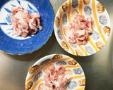 コク旨中濃ソース炒味豚こま大根青椒肉絲風作り方2写真