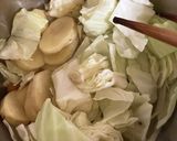 副菜★キャベツとじゃがいものチーズスープ作り方2写真