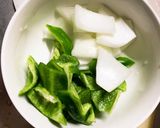 コク旨中濃ソース炒味豚こま大根青椒肉絲風作り方5写真