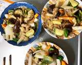 コク旨中濃ソース炒味豚こま大根青椒肉絲風作り方15写真