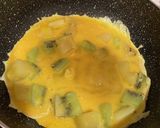 美容腸活キウイオムレツ作り方6写真