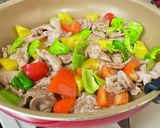 豚肉とピーマンのピリ辛スタミナ炒め作り方3写真