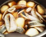 冷凍里芋で簡単に!いかと里芋の煮物作り方1写真