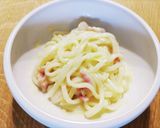 子ども向けマッケンチーズ風うどん作り方6写真