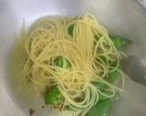 万願寺唐辛子とアンチョビのオイルパスタ作り方6写真