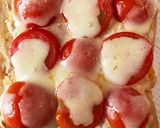 簡単ミニトマトとツナマヨトースト作り方5写真