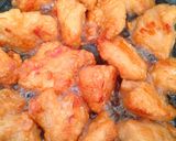 業スー品で簡単！ヤンニョムチキン作り方3写真