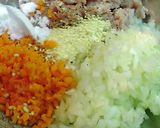 鶏ひき肉のチンゲンサイ包み作り方3写真