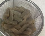 おつまみに！砂肝と蒟蒻の炒め作り方2写真