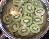 大きなキゥイのゼリーケーキ作り方3写真