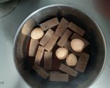 こんにゃくとうずら卵のピリ辛煮作り方3写真