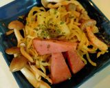 オイスター焼きそばinゴールデンキウイ作り方3写真