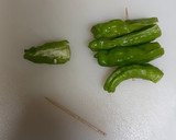 ☆超手抜きつまみ☆ししとうの塩コショウ焼作り方3写真