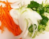 もやしと春雨の韓国風炒め作り方1写真