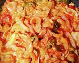 ☆超簡単☆ポークケチャップ卵丼作り方5写真