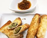 一口サイズでパクリ！ナス餃子スティク作り方6写真