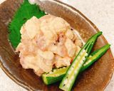 おつまみに♪イカの塩辛入りポテトサラダ作り方4写真