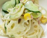 シャキシャキ♪れんこんサラダ作り方11写真