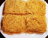 簡単☆麻婆豆腐皿うどん作り方2写真