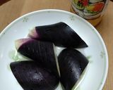 なす、小松菜の煮浸し。作り方2写真