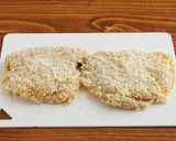 ☆簡単☆鶏むね梅しそチーズフライ作り方5写真