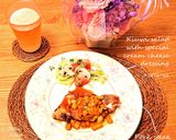 味噌豚にキウイソース✨爽やかな酸味と甘み作り方5写真