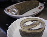 和風な黒胡麻ロールケーキ③作り方16写真