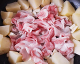 簡単♪じゃがいもとバジルの豚にんにく炒め作り方4写真
