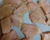 胸肉に塩もみ玉ねぎとレモンがけ作り方3写真