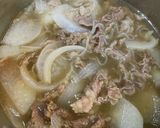 母の牛肉と大根のスープ♫作り方4写真